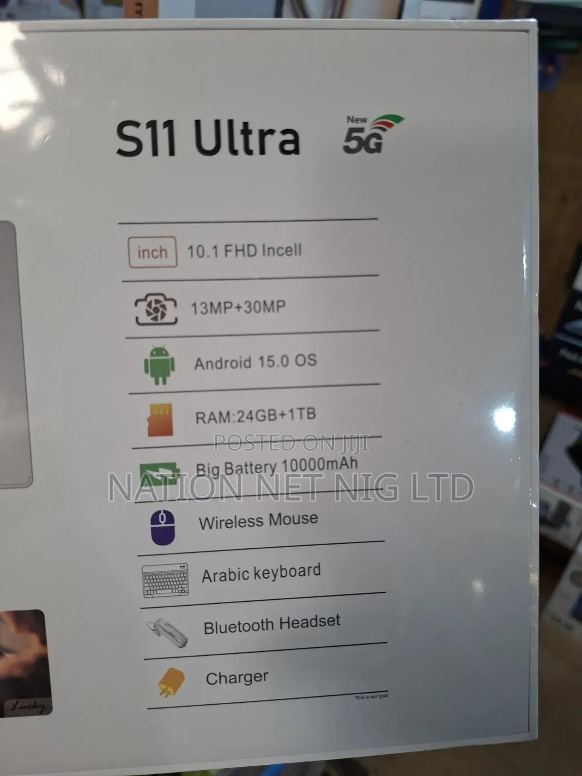 New AirTab S11 Uttra 1 TB Black