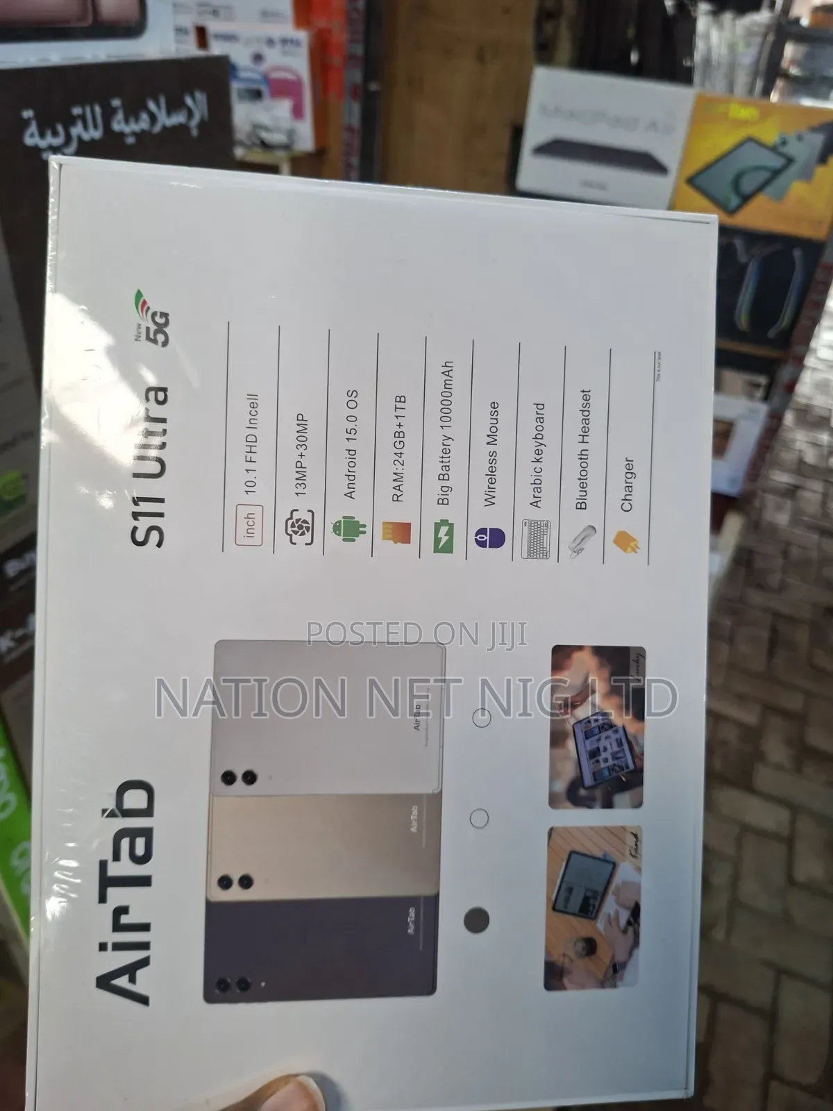 New AirTab S11 Uttra 1 TB Black