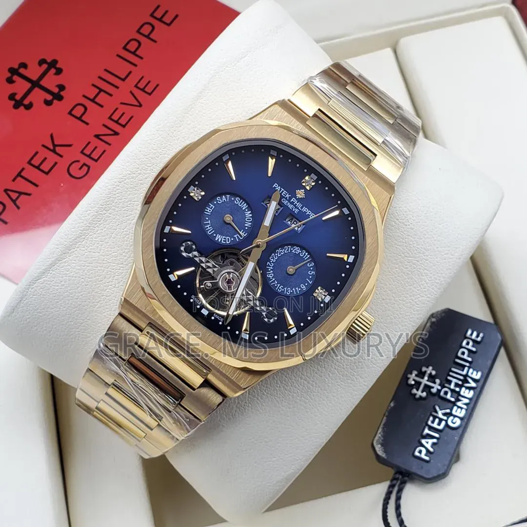 *Patek Philippe Luxury* *Automatic* *Chain Strap