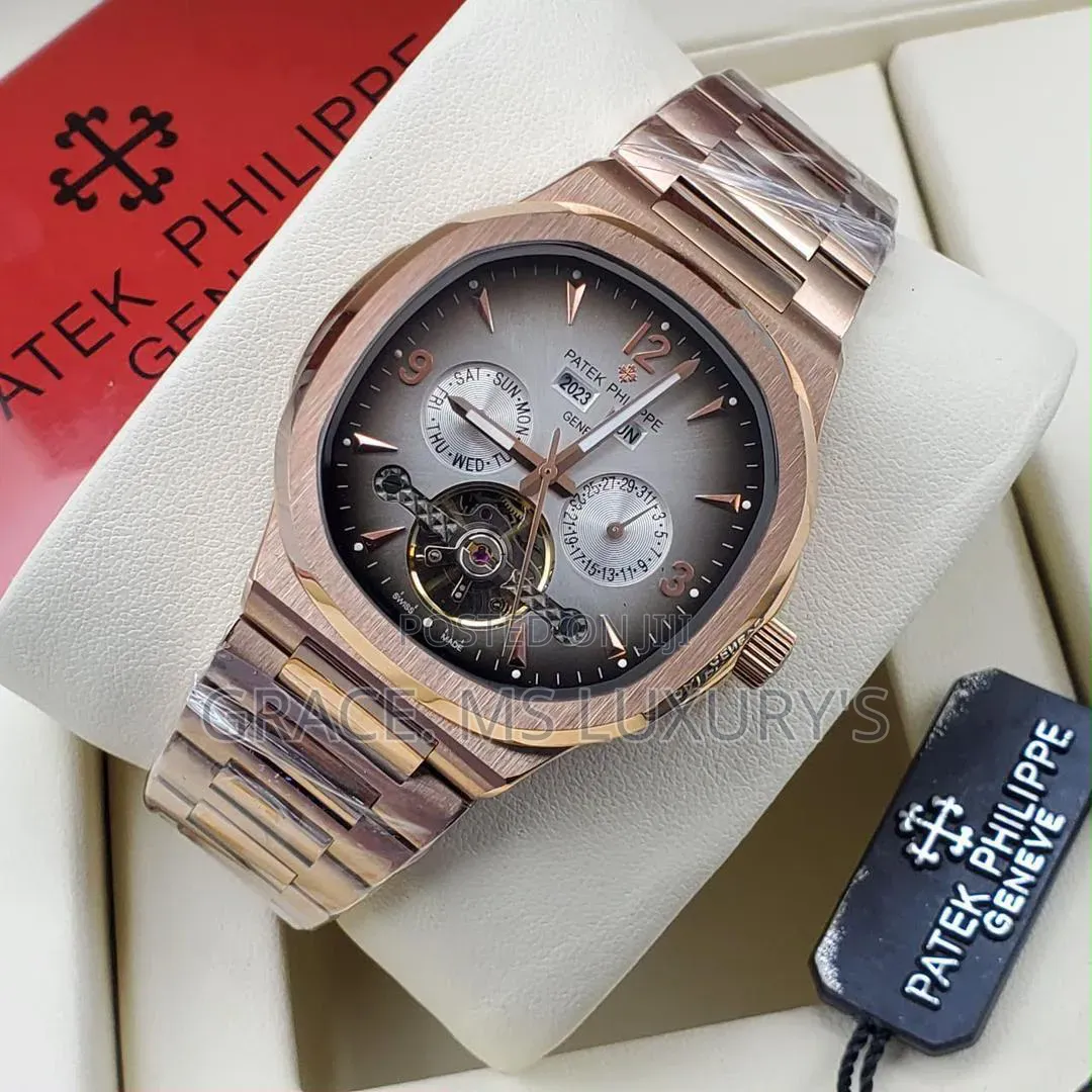 *Patek Philippe Luxury* *Automatic* *Chain Strap