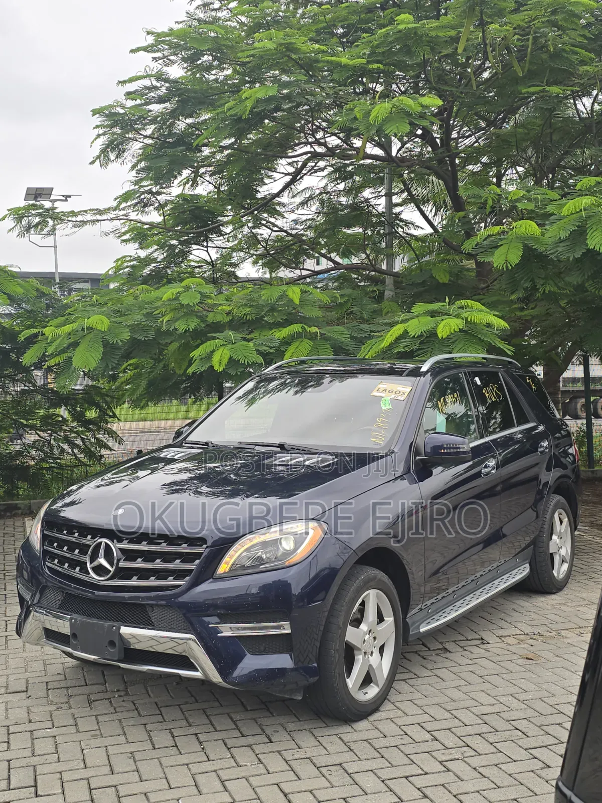 Mercedes-Benz M Class 2015 Blue
