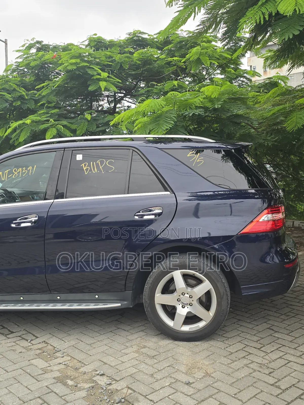 Mercedes-Benz M Class 2015 Blue