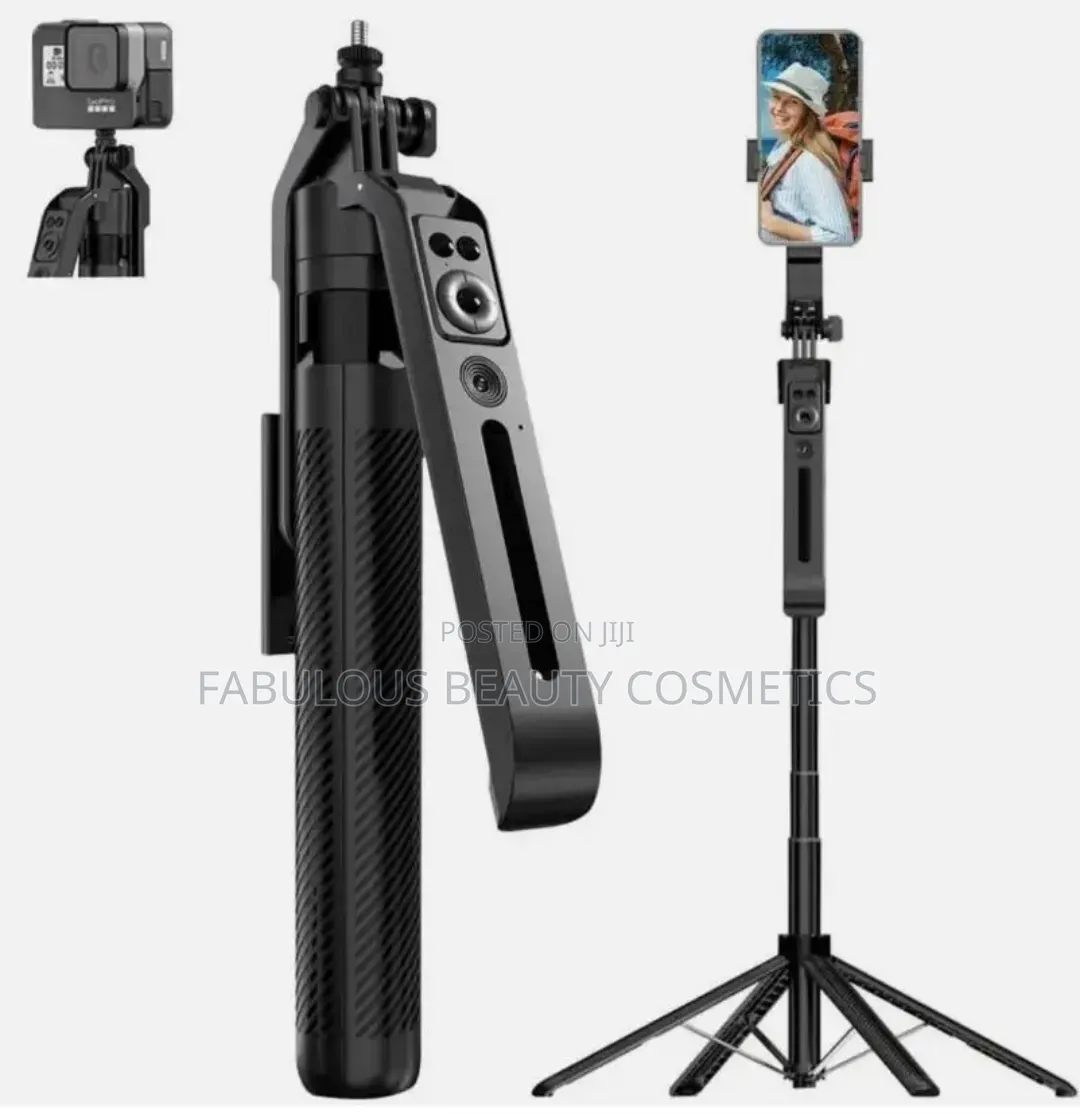 C12 AI Tracking Stable Selfie Stick Quadrupod