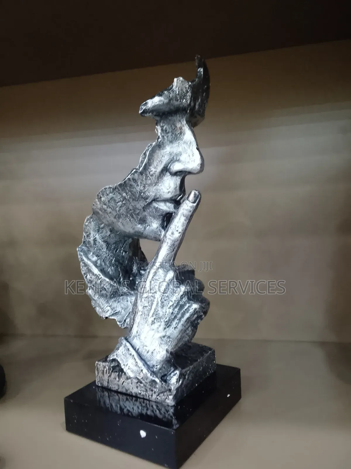 Abstract "Silent Reflection" Sculpture