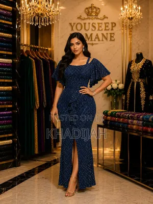 Embellished Mix Dress