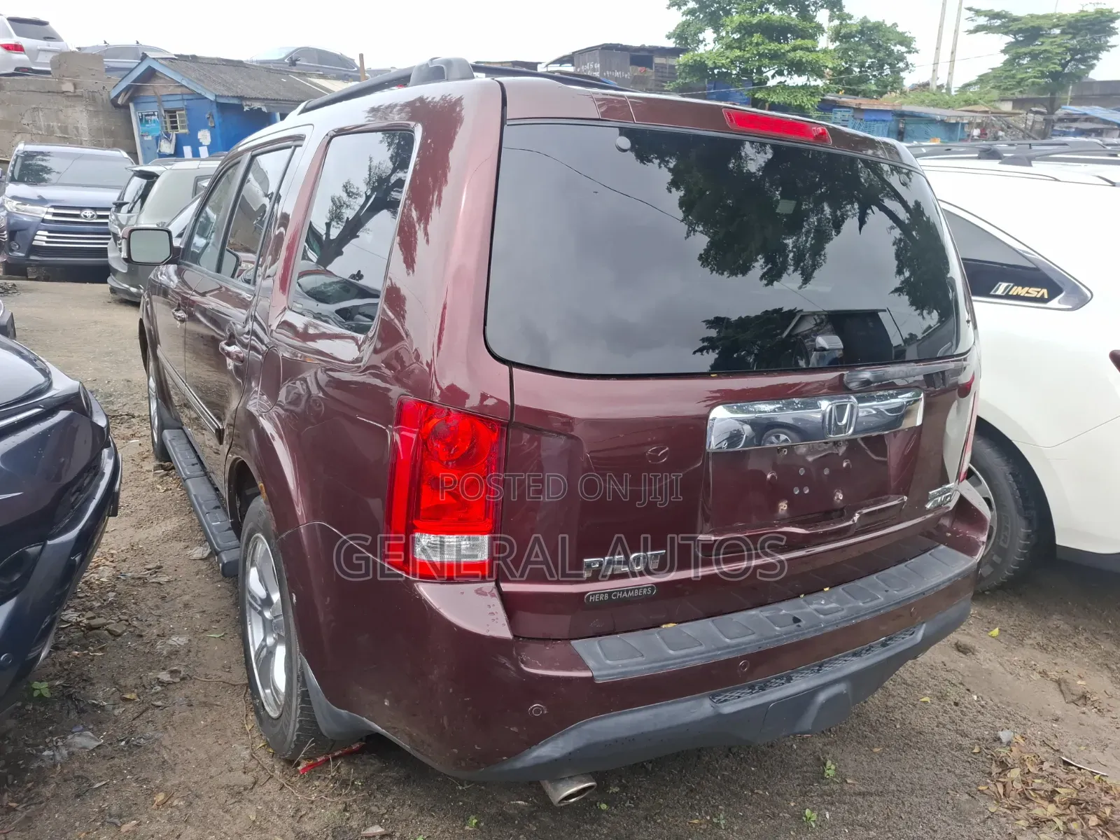 Honda Pilot 2015 Maroon