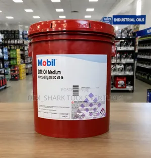 20L Mobil DTE Oil Medium, a Premium-Performance Circulating Lubricant