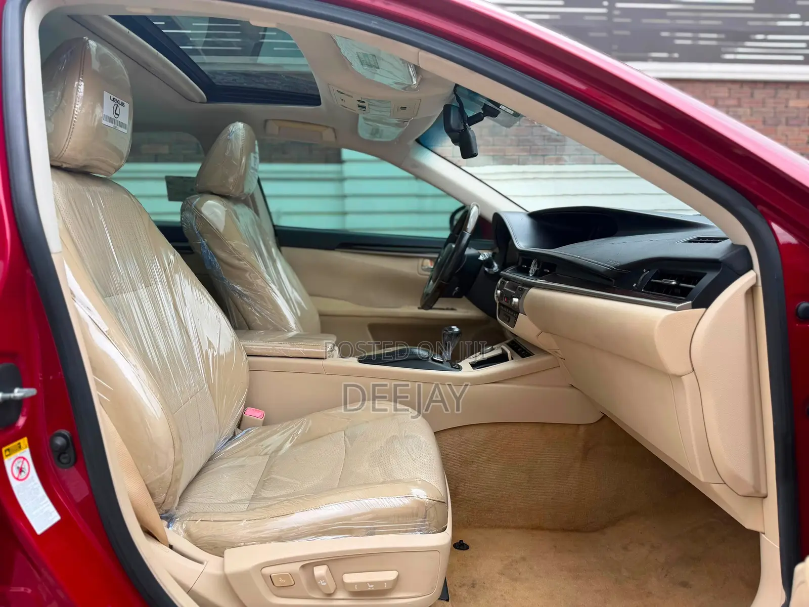 Lexus ES 2013 Red