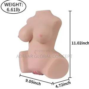 Realistic Vagina and Stroker Sex Doll With Big Breasts and Plump Hips