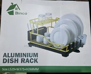 Gold Aluminum Dish Rack