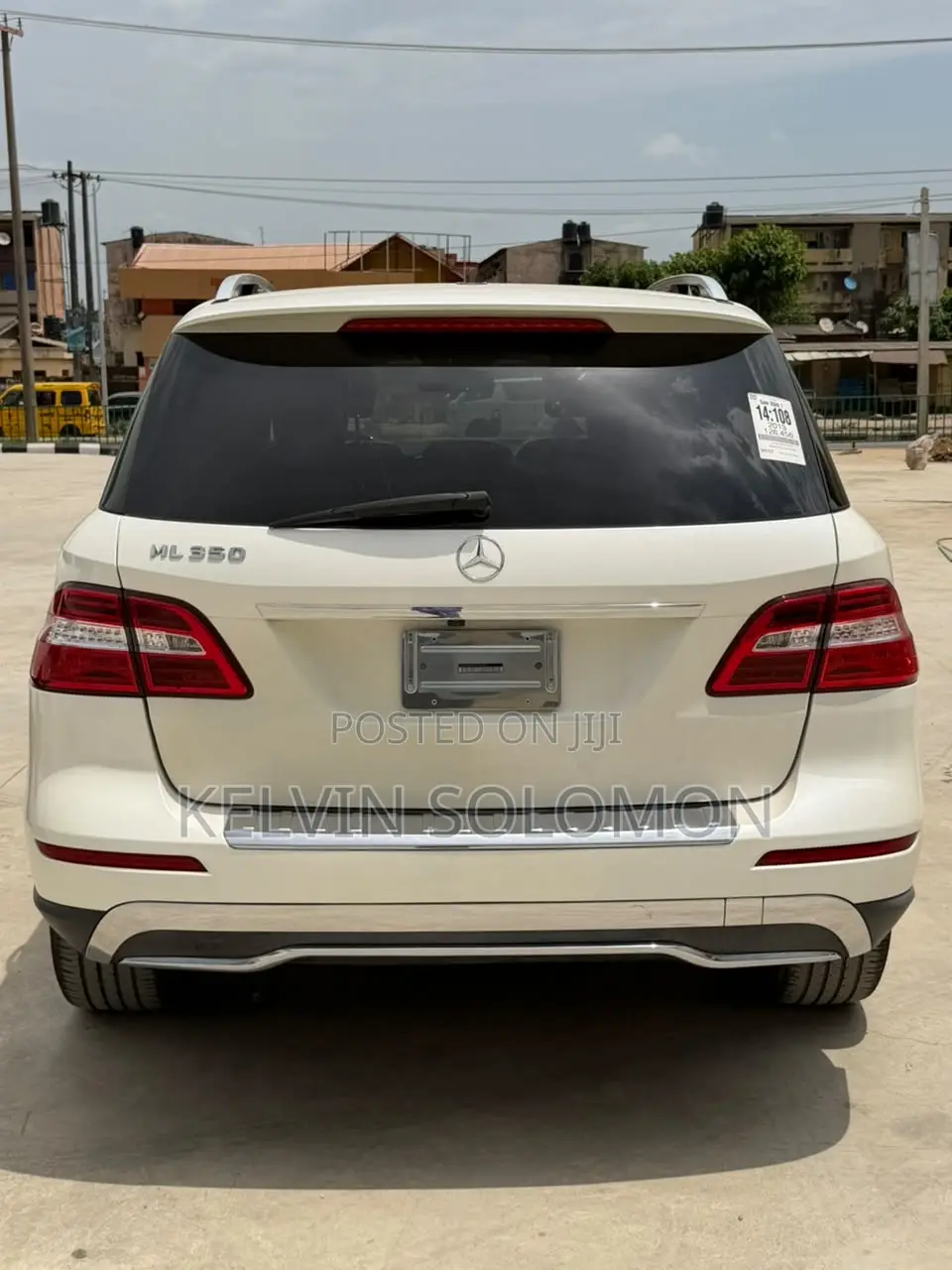 Mercedes-Benz M Class ML 350 4Matic 2013 White