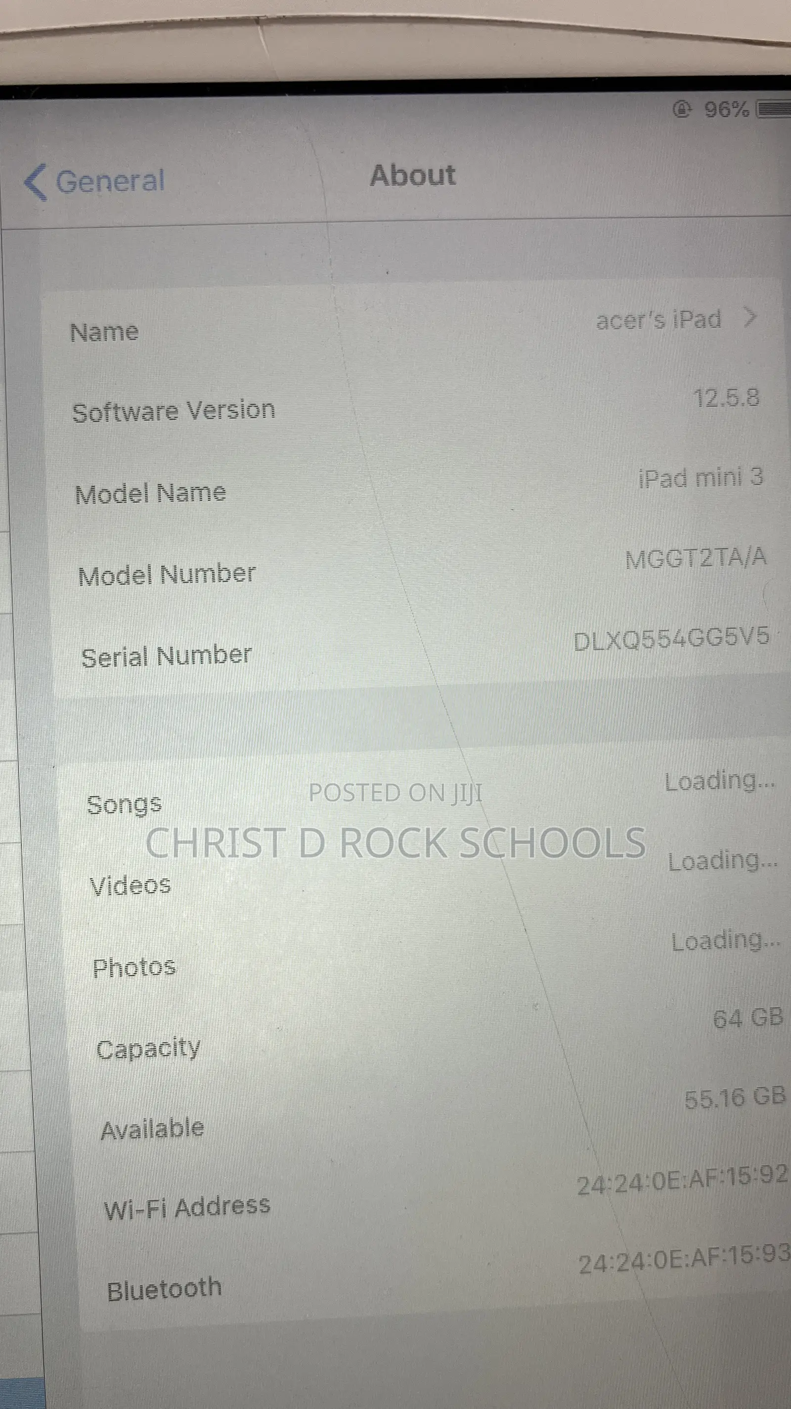 Apple iPad mini 3 64 GB Gray