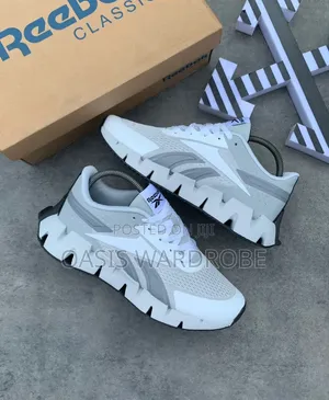Reebok Zig Dynamic White Sneakers