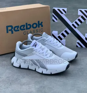 Reebok Zig Dynamic White Sneakers