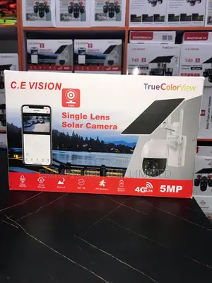 V380 Single Lens Solar Camera