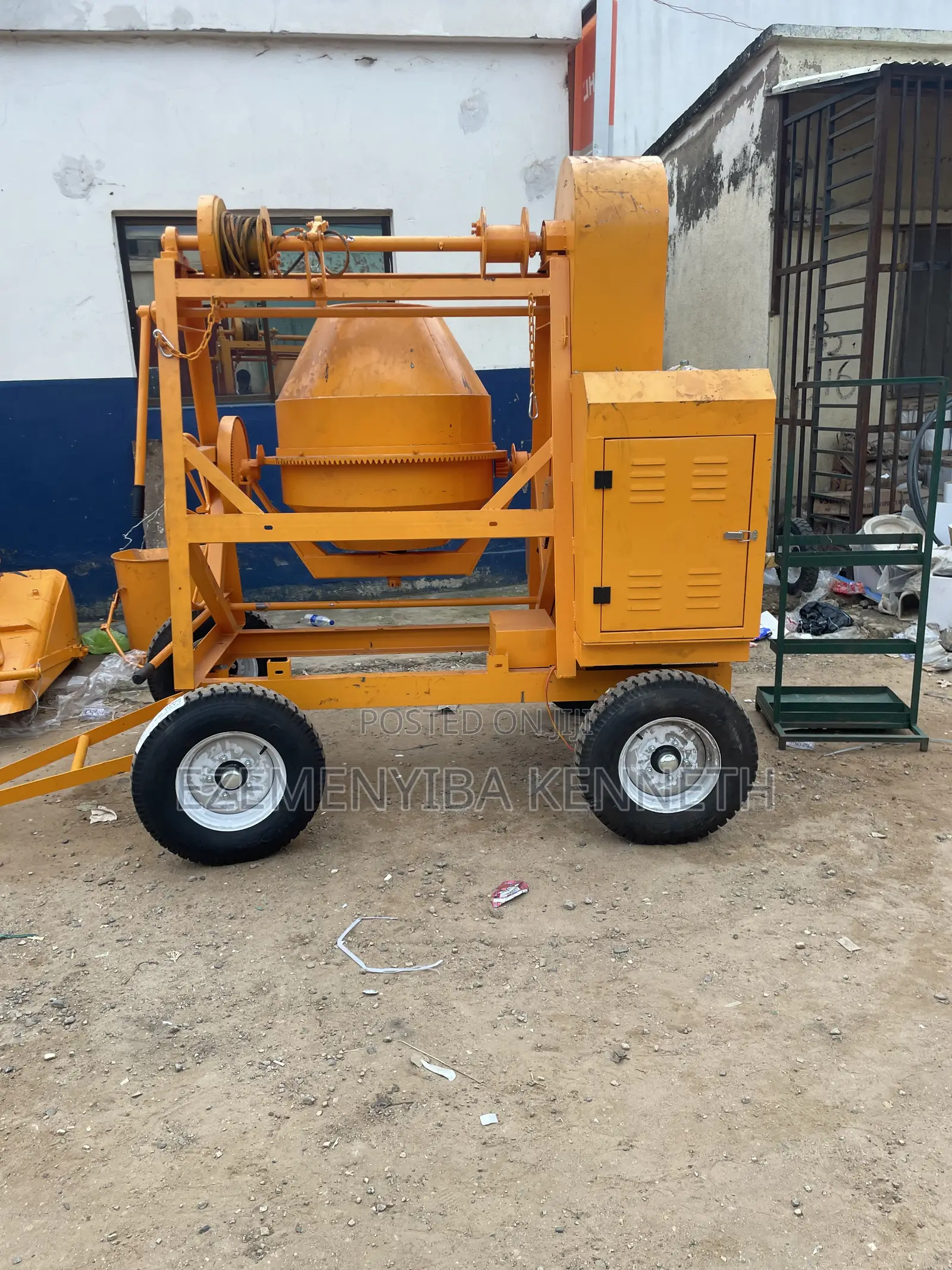 Safe Load Concrete Mixer