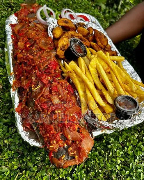 Fish and Chicken Barbecue