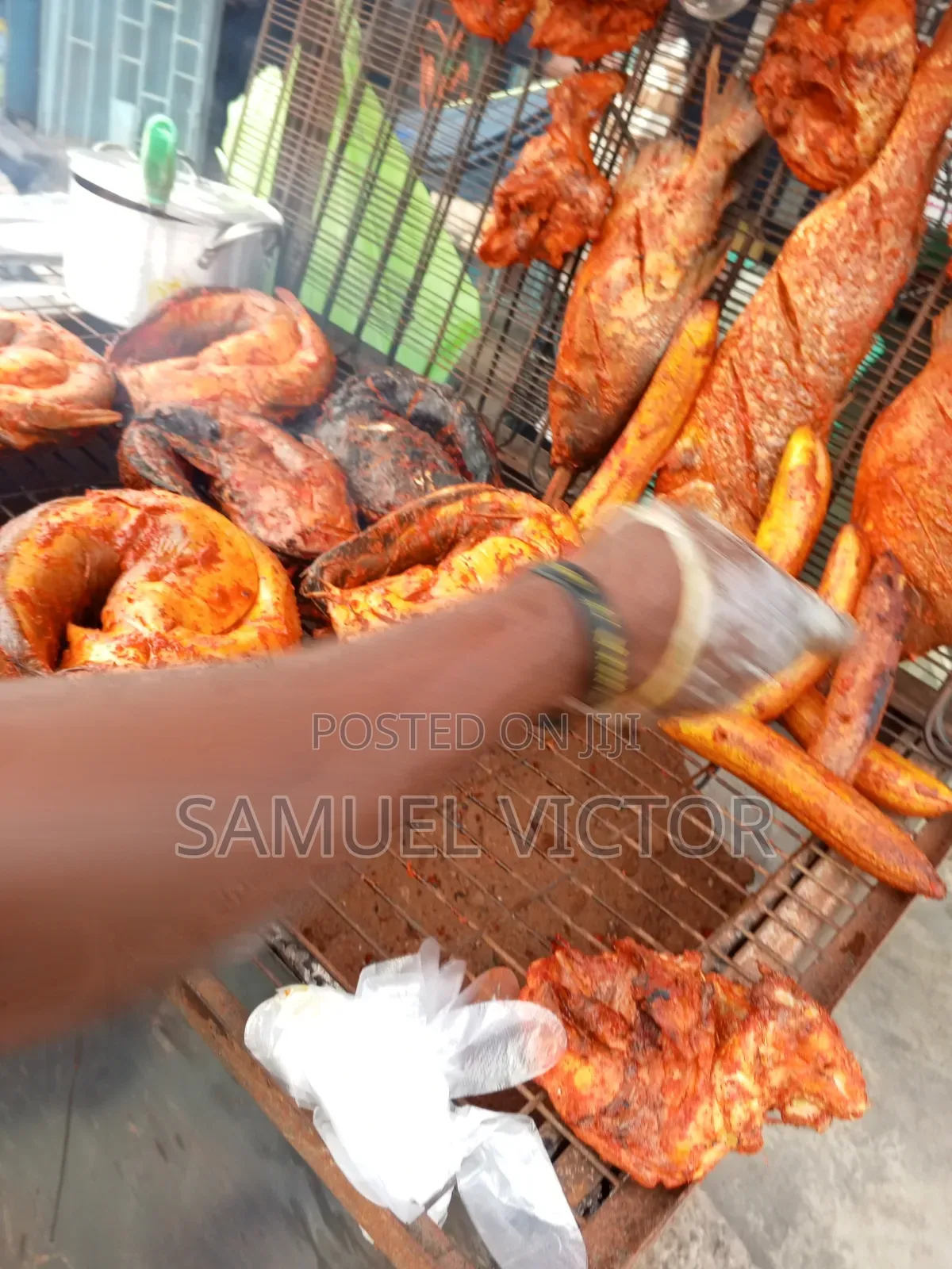 Fish and Chicken Barbecue