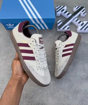 Adidas Samba Wine Colour Sneakers