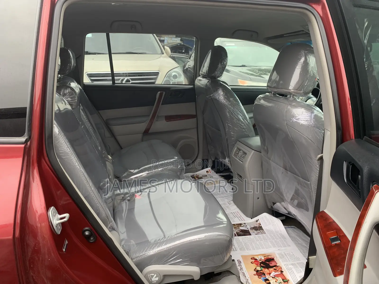 Toyota Highlander 2010 Red