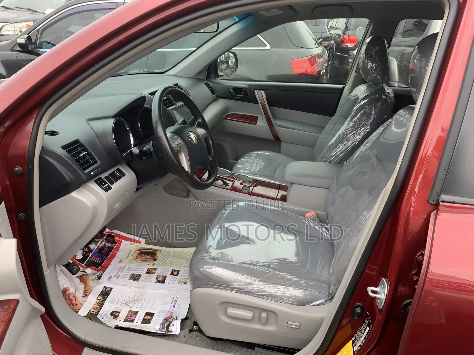 Toyota Highlander 2010 Red
