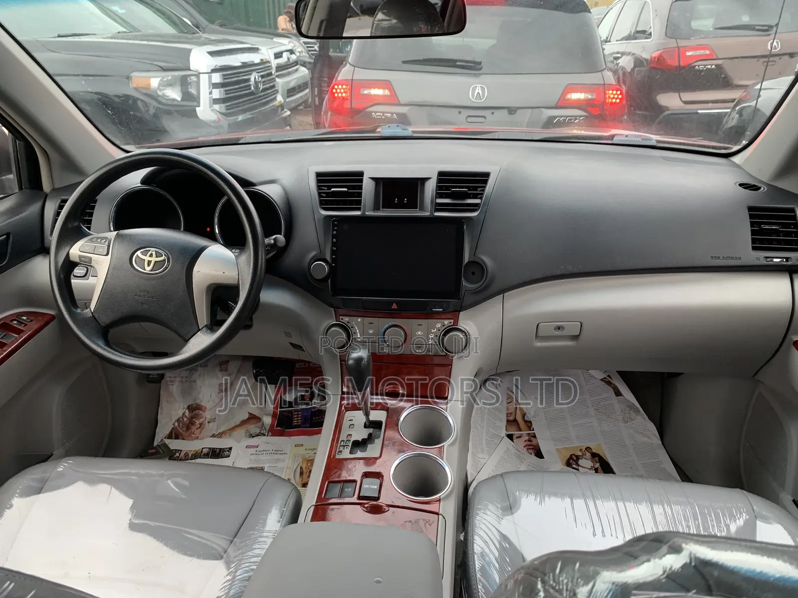 Toyota Highlander 2010 Red
