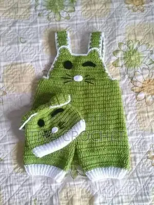 Baby Crochet Romper