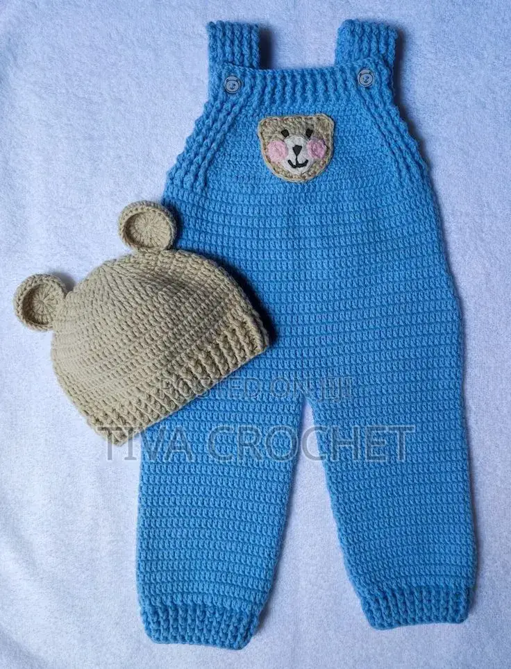 Baby Crochet Romper