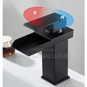 High Grade Half-Cut Waterfall Basin Mixer Tap