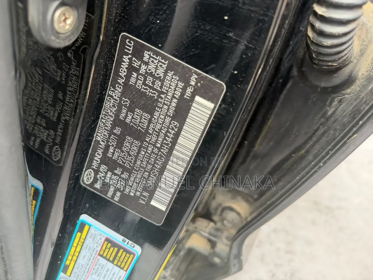 Hyundai Santa Fe 2010 Black