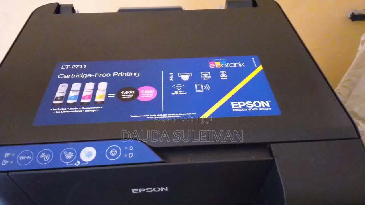 Clean UK Used Epson EcoTank ET-2711, Multifunctional Printer