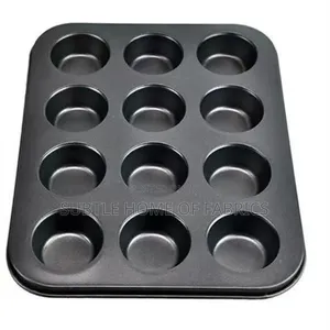 Bake Like a Pro With Our 12-Cup Non-Stick Muffin Cupcake Baking Pan!