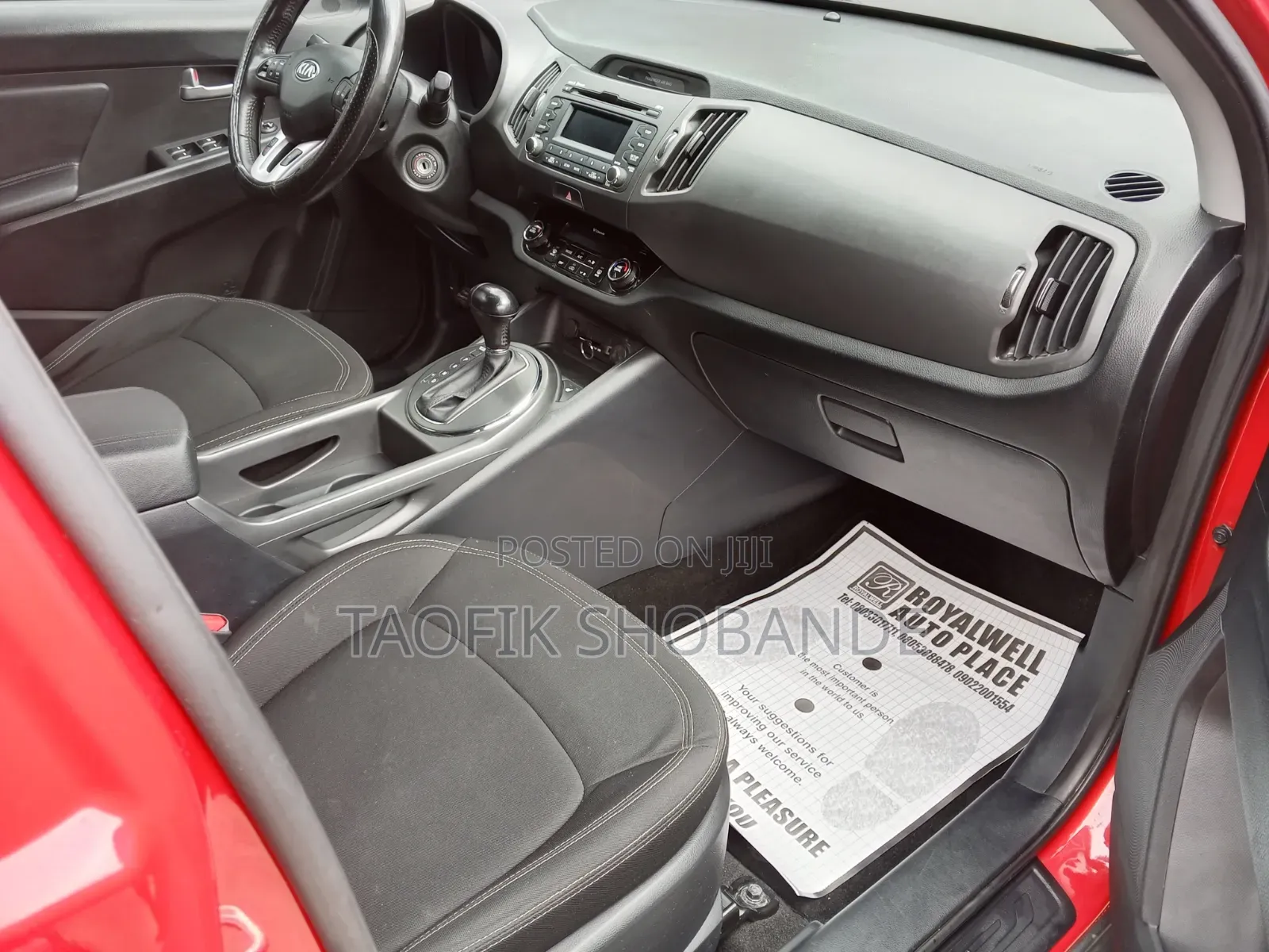 Kia Sportage 2013 Red