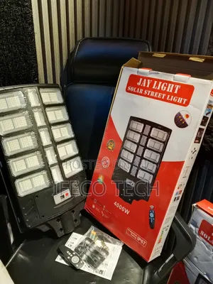 4000w Jay Solar Street Light With Sensor 2yrs Warranty
