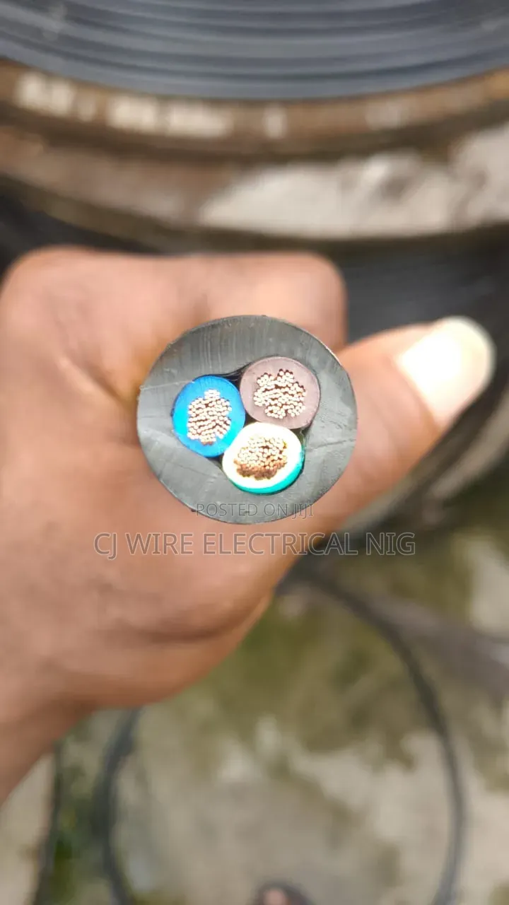 10mm 3core Flexible Wire