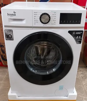Brand New Icona 8KG Front Load Automatic Washing Machine
