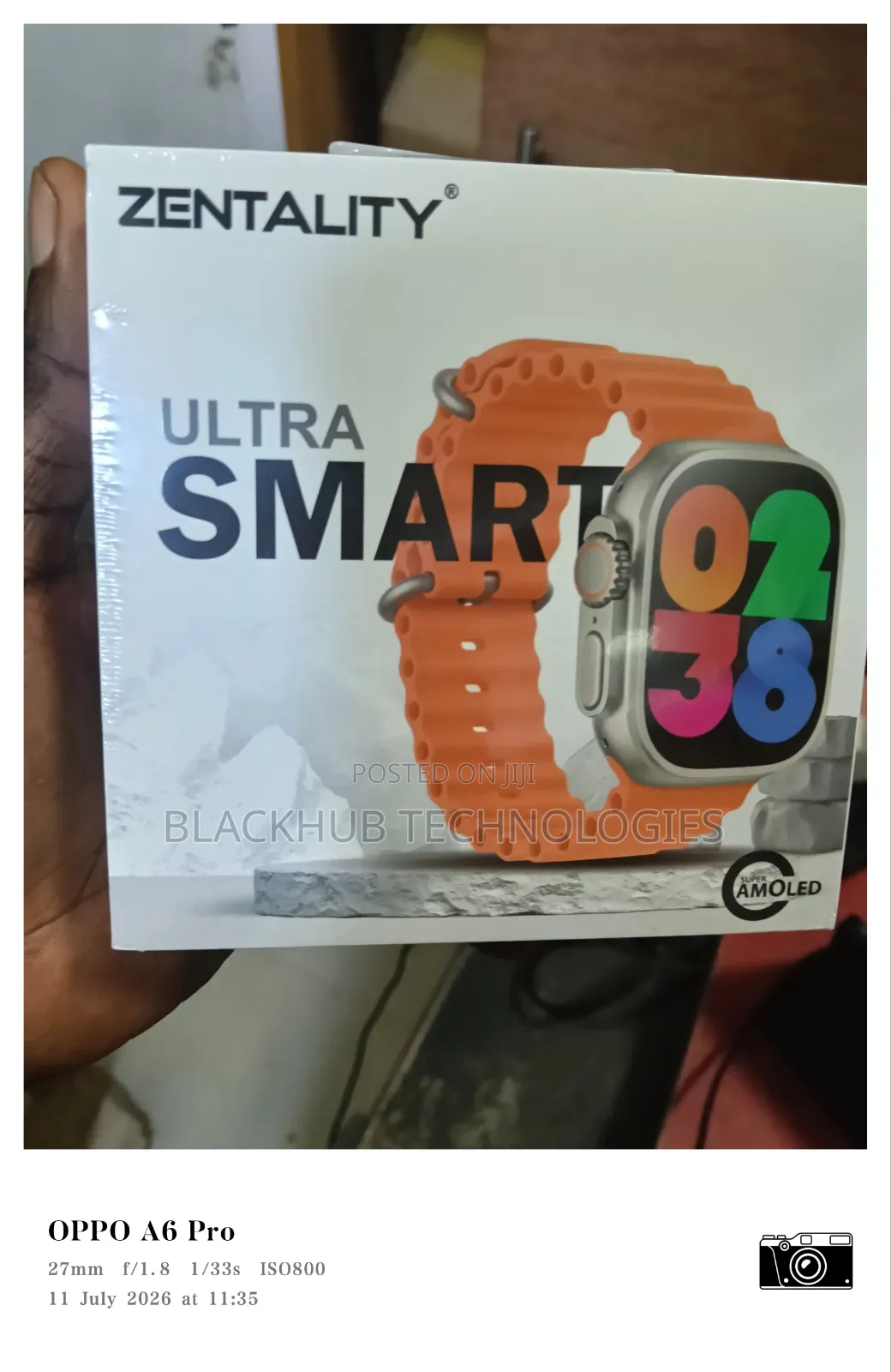 Zentality Ultra Watch, Amoled Screen,