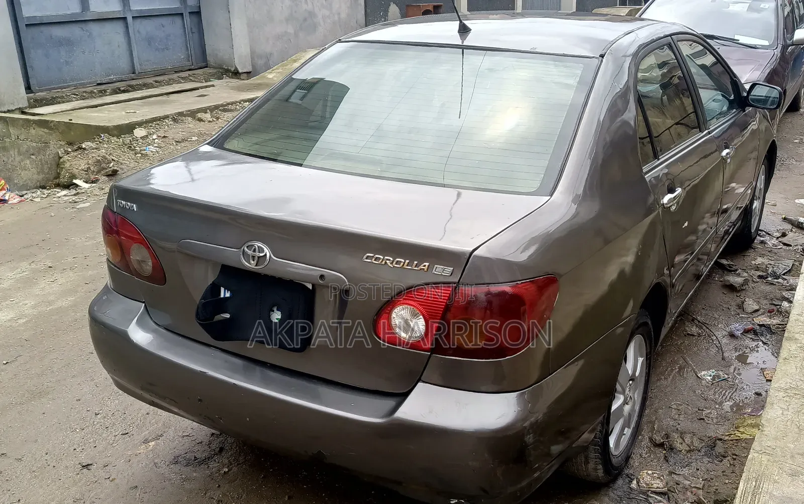 Toyota Corolla 2003 Gray