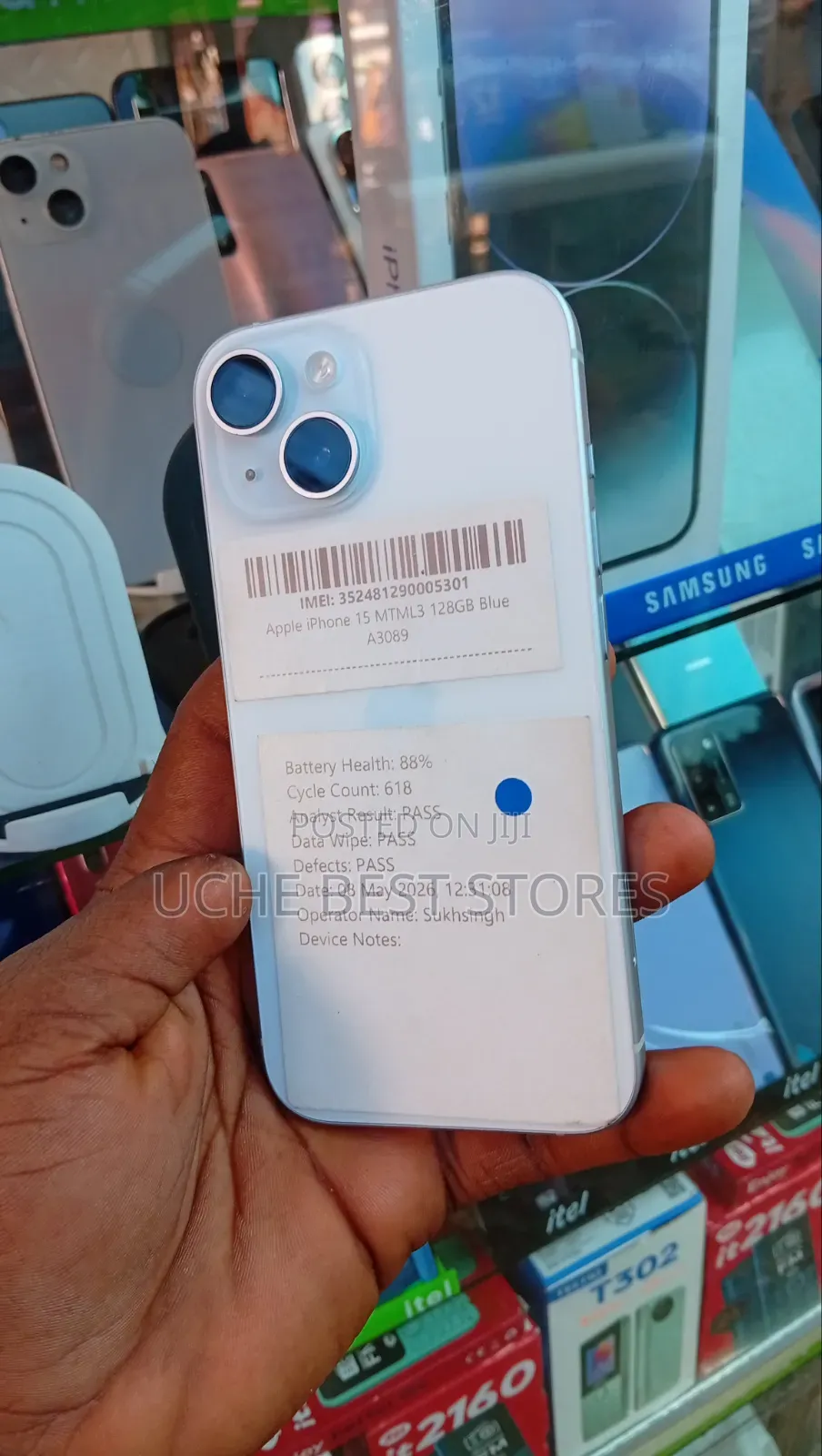 Apple iPhone 15 128 GB White