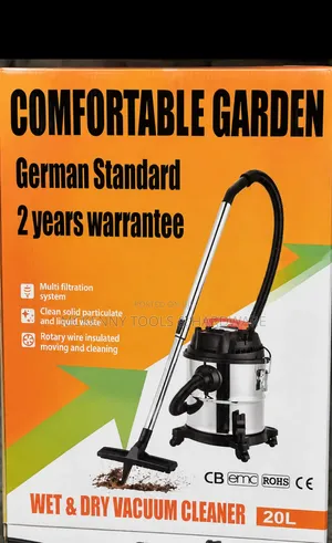 Comfortable Garden Wet Dry Vacuum Cleaner (20L Capacity