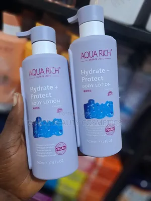 We Handle a Wide Range of Cosmetics. Aqua Rich Lotion
