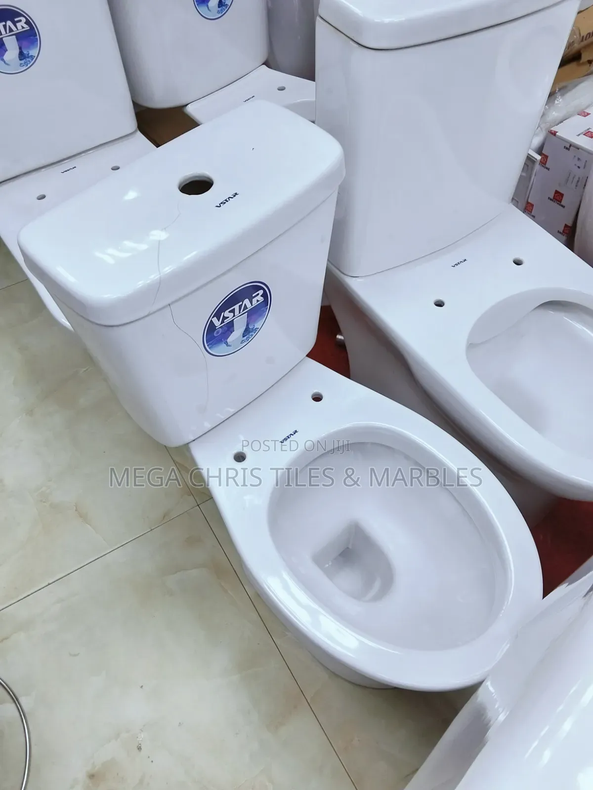 Water Closet With Turbo Flush