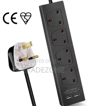 4 Way Extension With USB