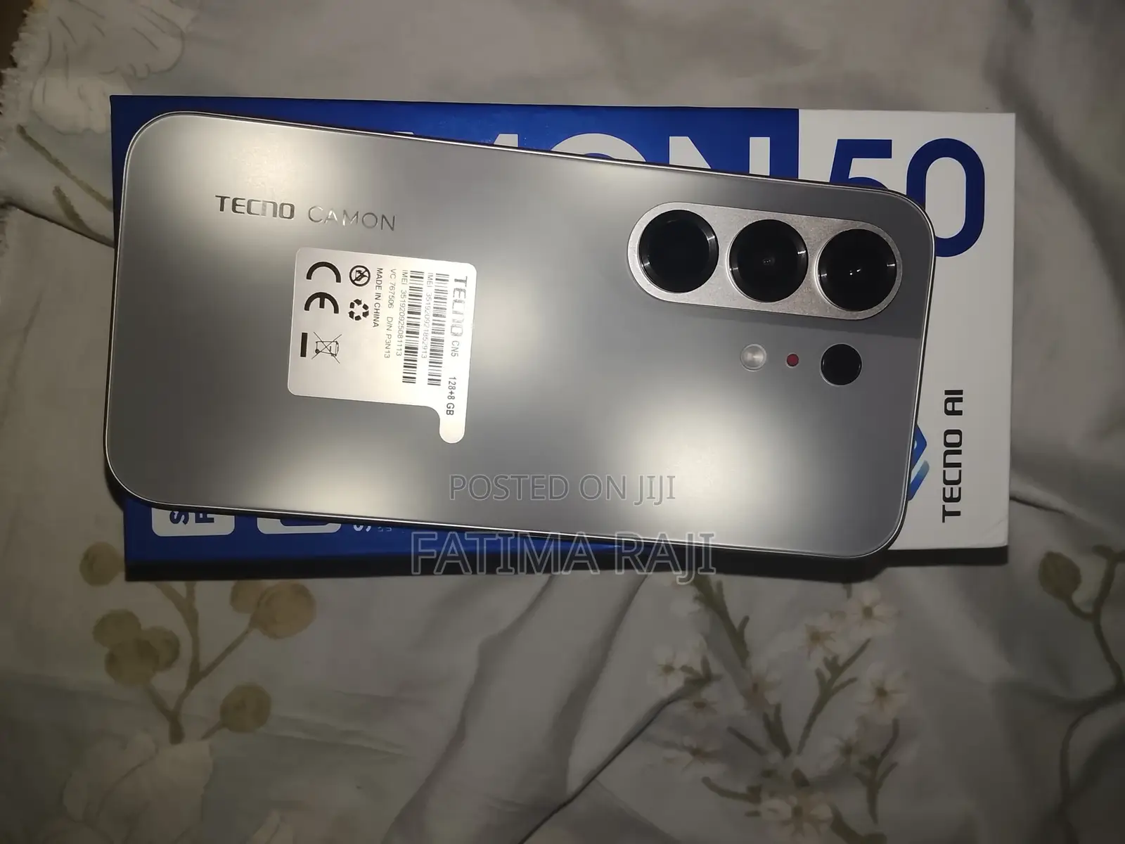 Tecno Camon 50 256 GB Silver