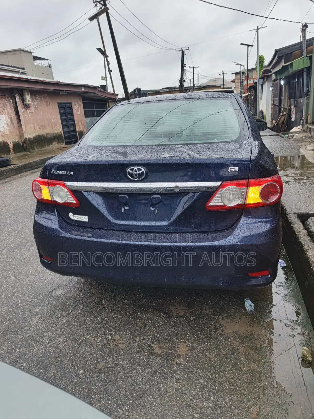 Toyota Corolla 2011 Blue