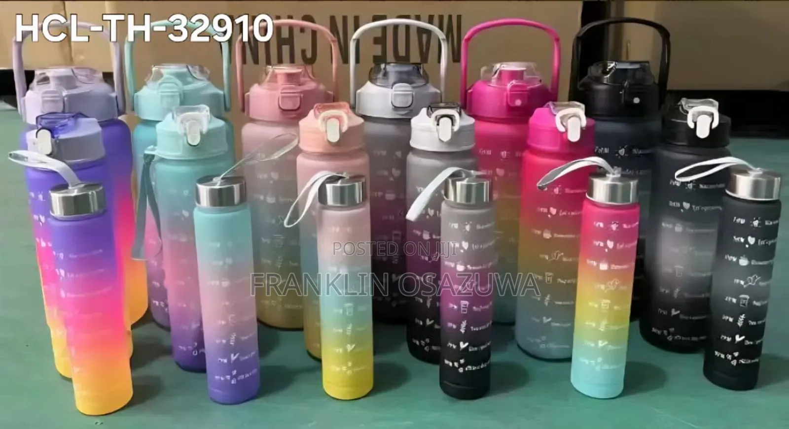 Premium 3 in 1 Water Bottle