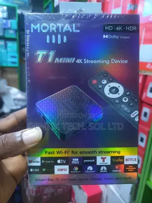 Mortal T1 Mini Streaming Android TV Box