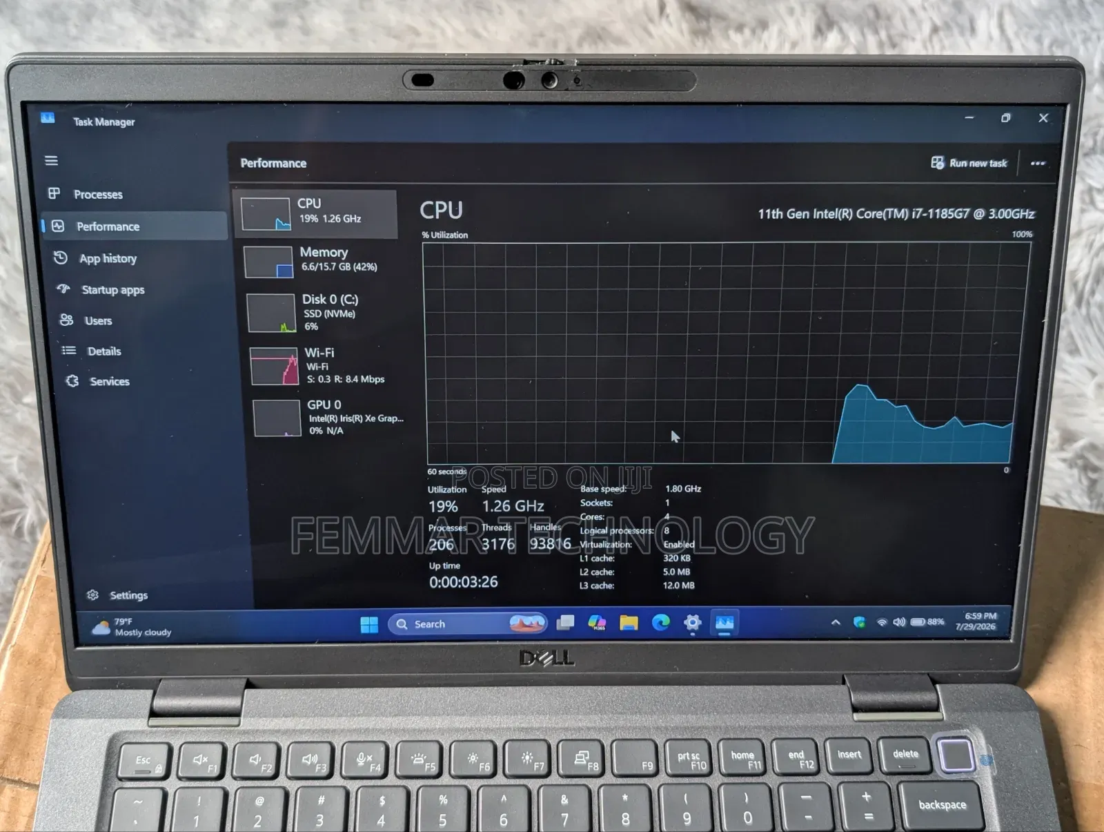 Laptop Dell Latitude 7420 16GB Intel Core i7 SSD 512GB