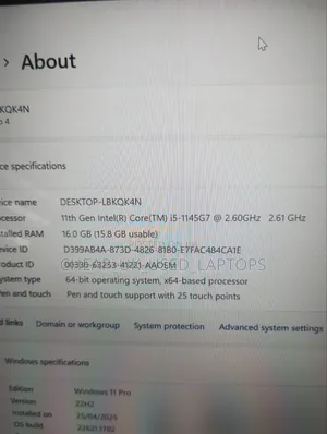 Laptop Microsoft Surface Laptop 4 16GB Intel Core i5 SSD 512GB