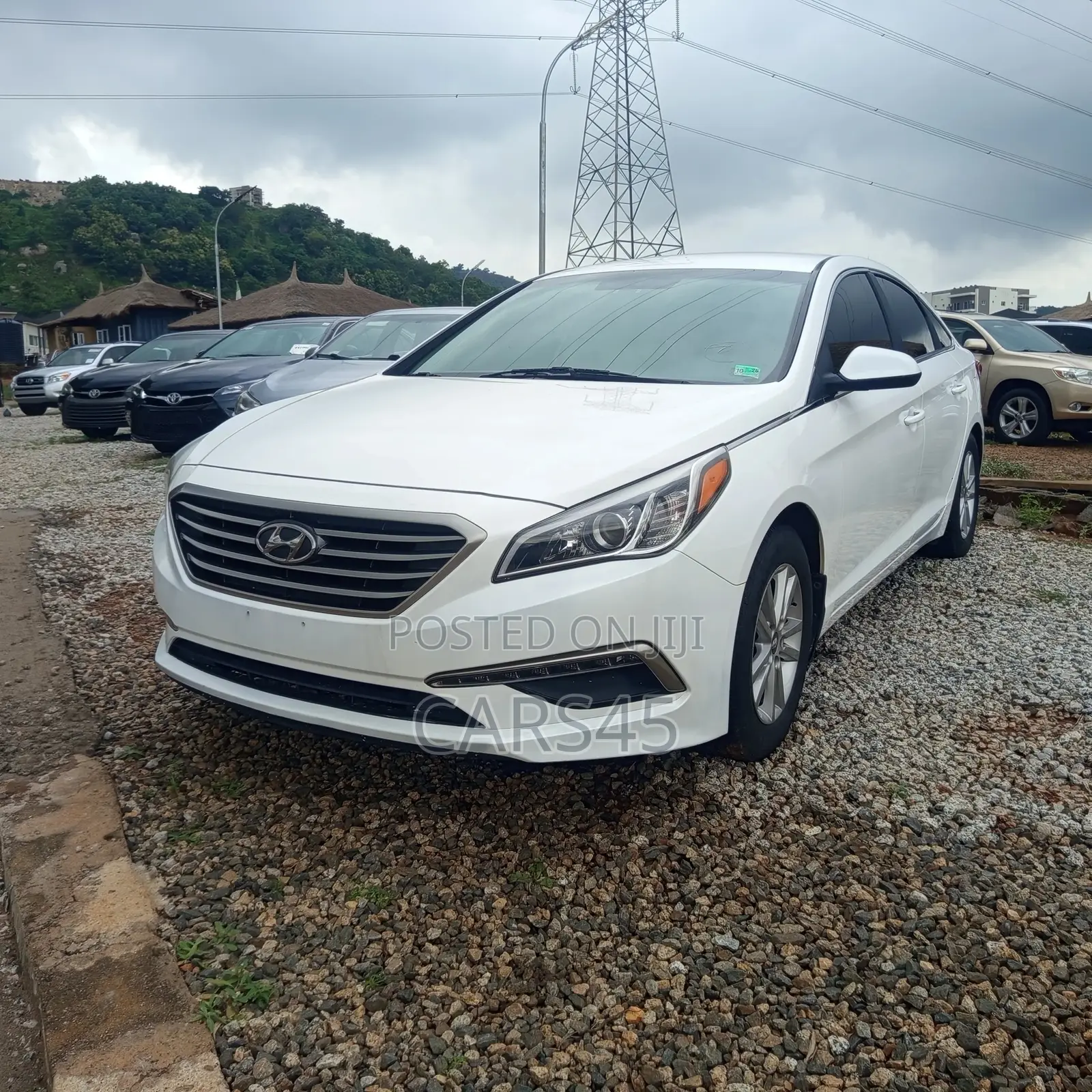 Hyundai Sonata 2015 White
